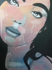 Schilderij Sensual - Monqeyface