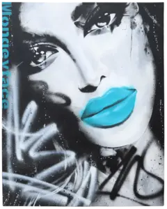 Schilderij Silent Passion - Monqeyface